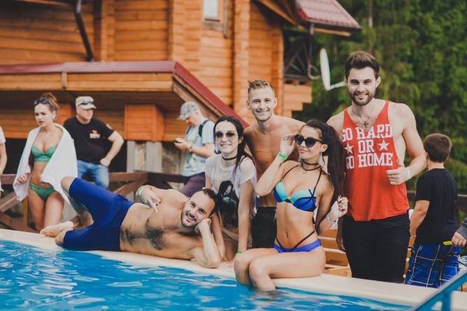Summer weekend in Hotel Gorgany